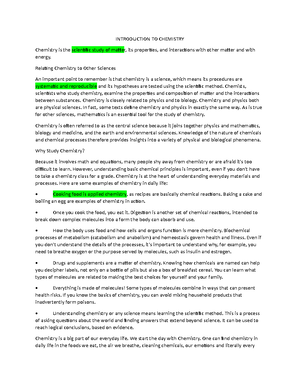 Agechem QFR1 and 2 - Activity 1 and 2 - A. Change in Color A change in ...