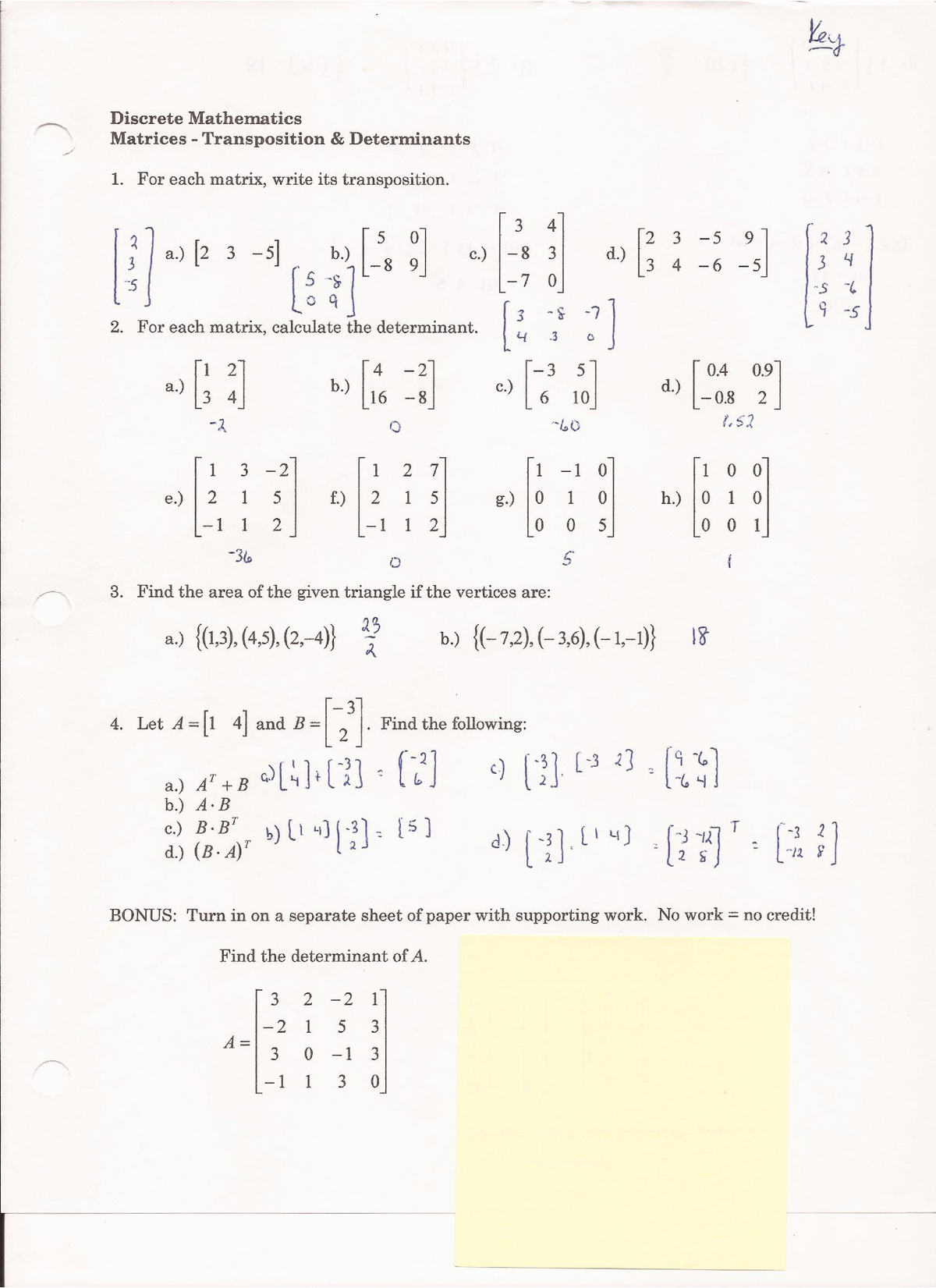 solutions-transposition-determinants-worksheet-math-34600-studocu