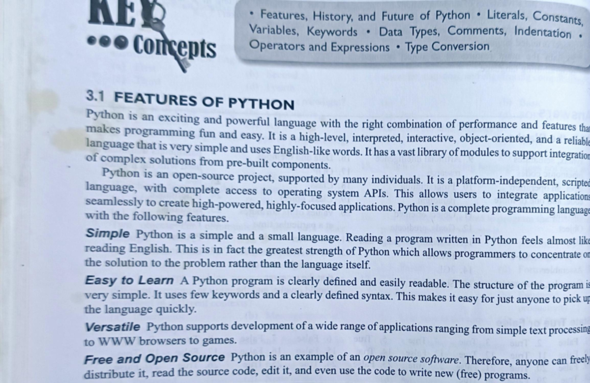 Ch 3 reema Thareja - RE Features, History, and Future of Python ...