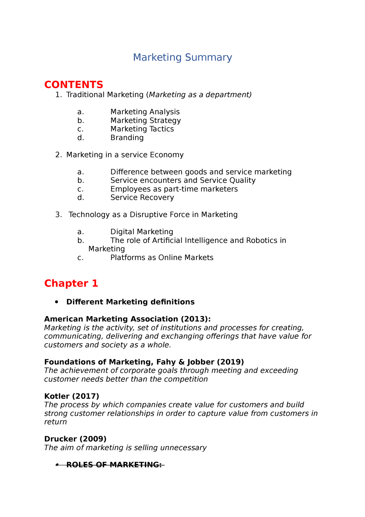 marketing-summary-marketing-summary-contents-traditional-marketing