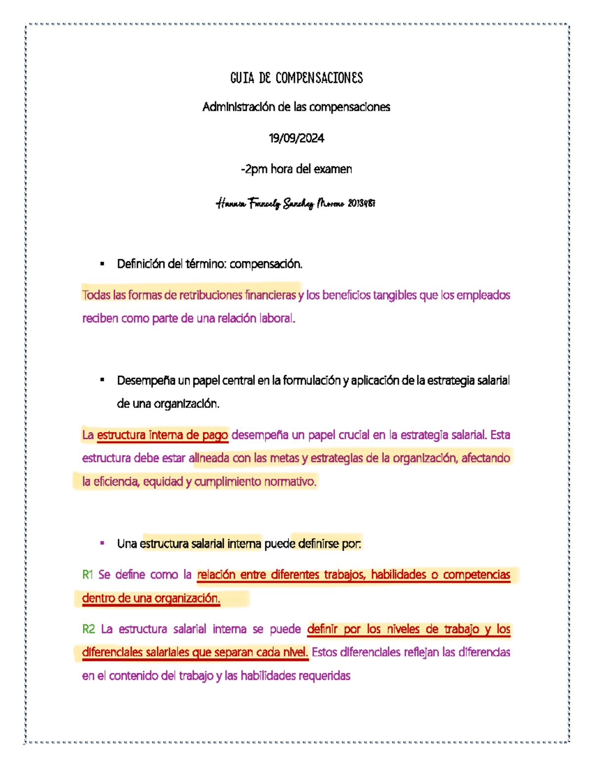 GUIA DE Compensaciones - GUIA DE COMPENSACIONES Administración de las ...