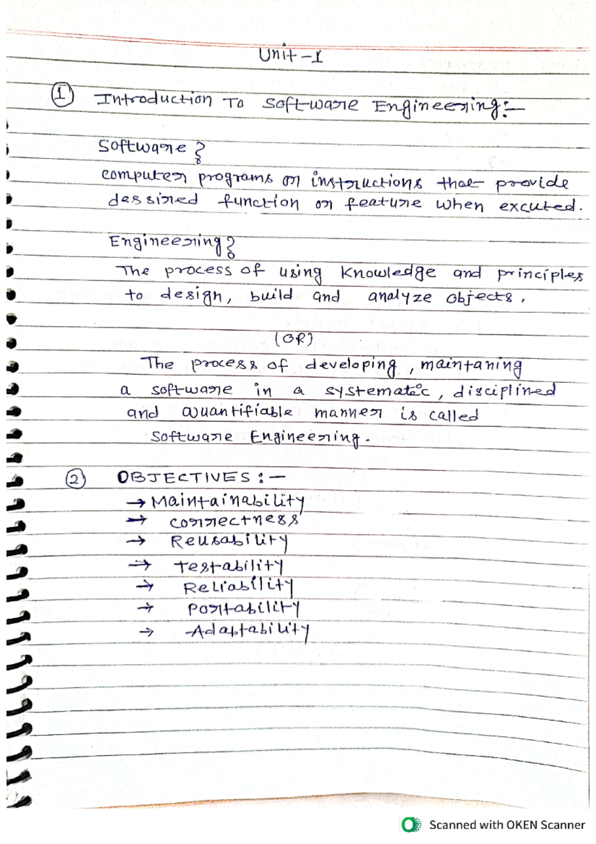 Software Testing (Unit-1) - B.tech - Studocu