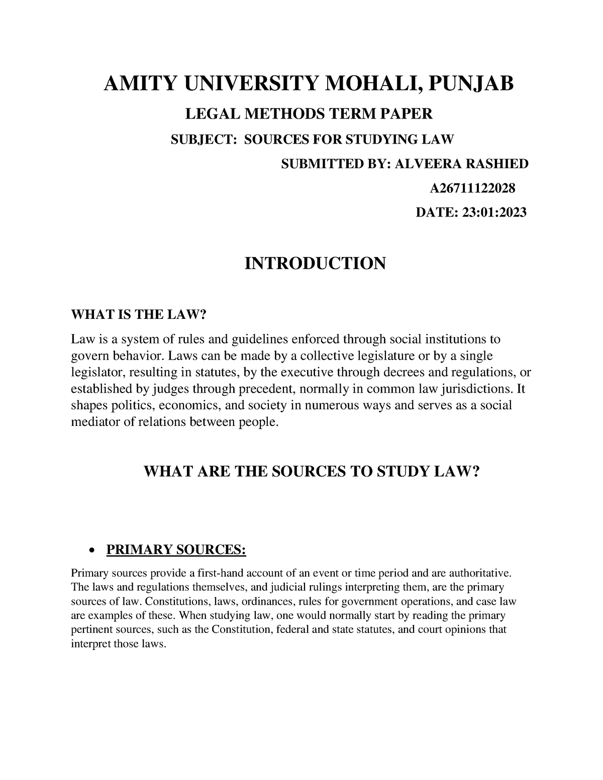 legal term paper trail