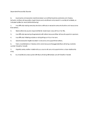 Histrionic Personality Disorder - A pervasive pattern of excessive ...