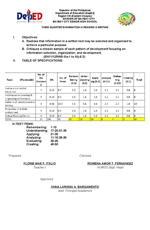 Rw Q3 Handouts 2 Hnadouts Introduction This Part Of The Module