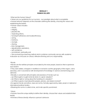 Engineering geology - Lecture notes - MODULE 1 INTRODUCTION TO GEOLOGY ...