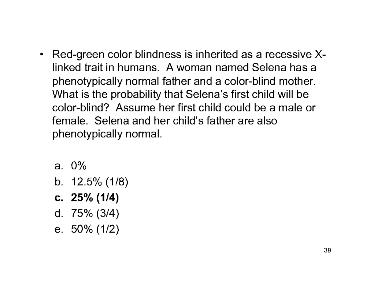 4-genetic-clicker-question-answers-red-green-color-blindness-is