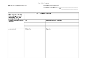 learning-plan healing - Learning Plan Instructions: Refer to CNO’s ...
