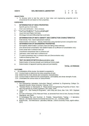 16CE302-Handwritten notes compressed - Soil Mechanics Laboratory - Studocu