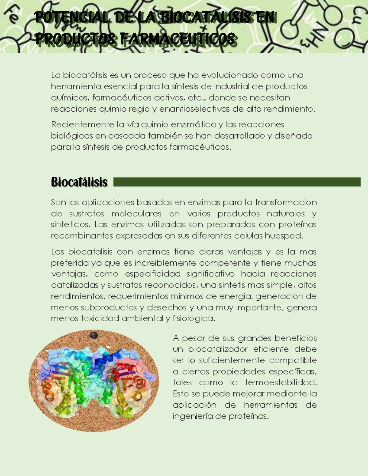 Biocatalisis Fuentes Cortes Desire 01-04-2022 Unidad 2 - POTENCIAL DE ...