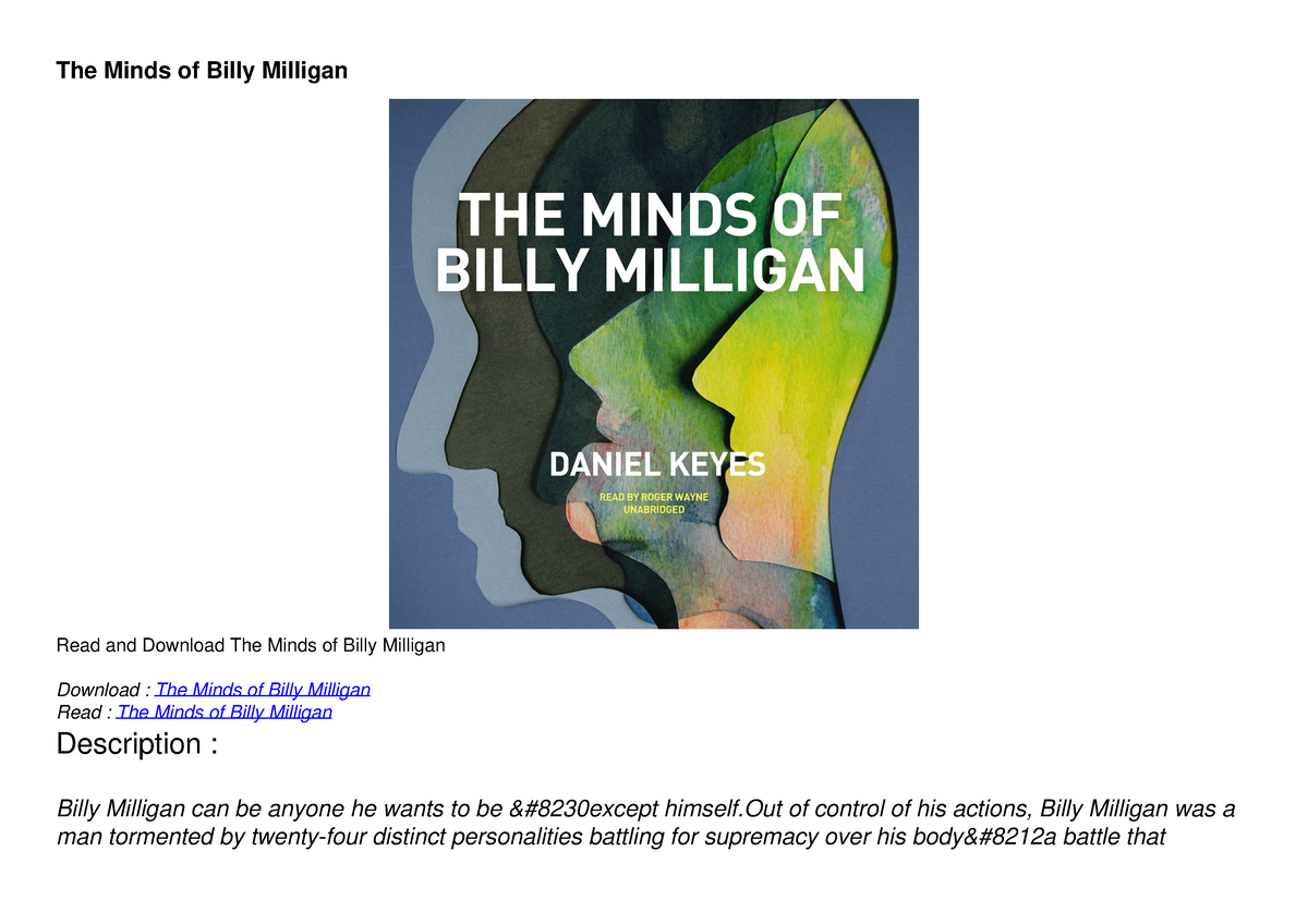 PDF DOWNLOAD The Minds Of Billy Milligan The Minds Of Billy   Thumb 1200 848 