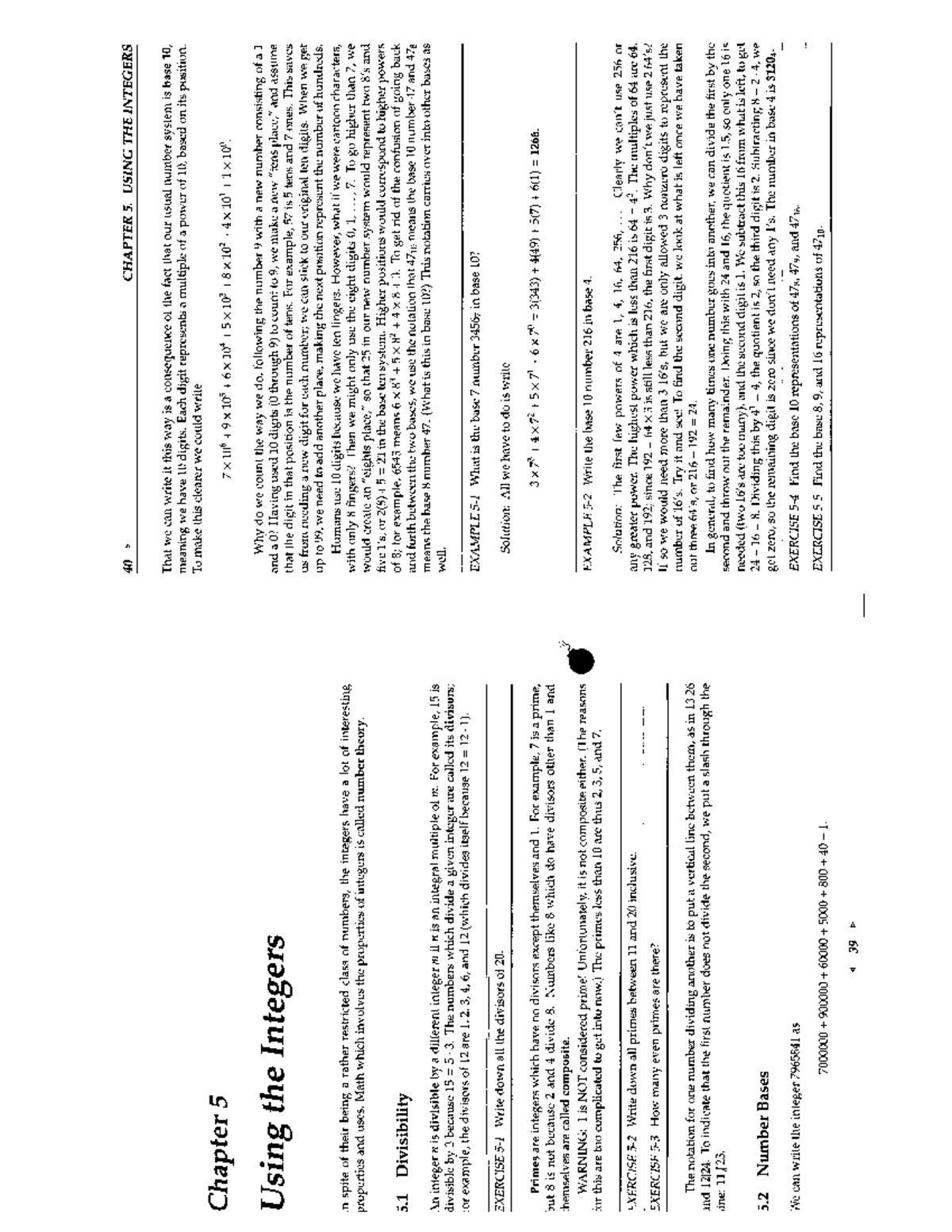 Ch 5- Using the Integers - Mathematics: Analysis and Approaches HL ...