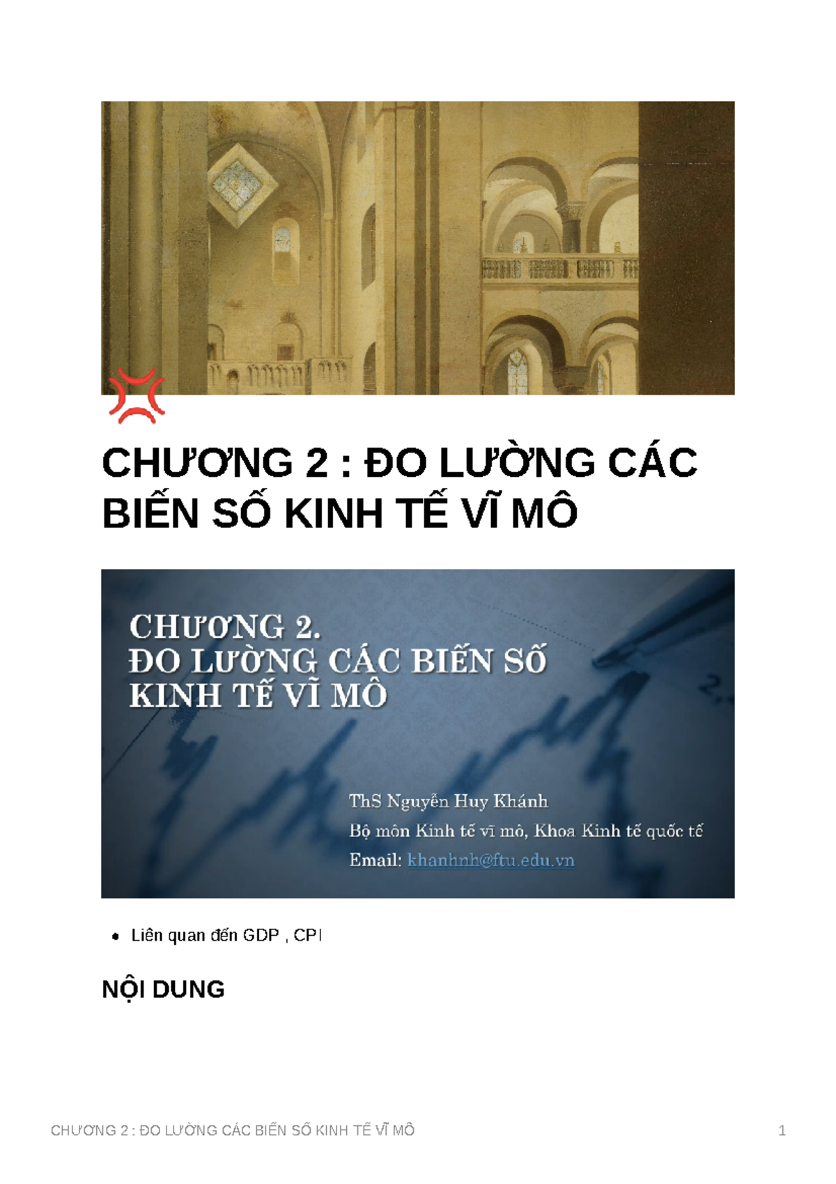 CHNG 2 O LNG CC BIN S KINH T V M - 💢 CHƯƠNG 2 : ĐO LƯỜNG CÁC BIẾN SỐ ...