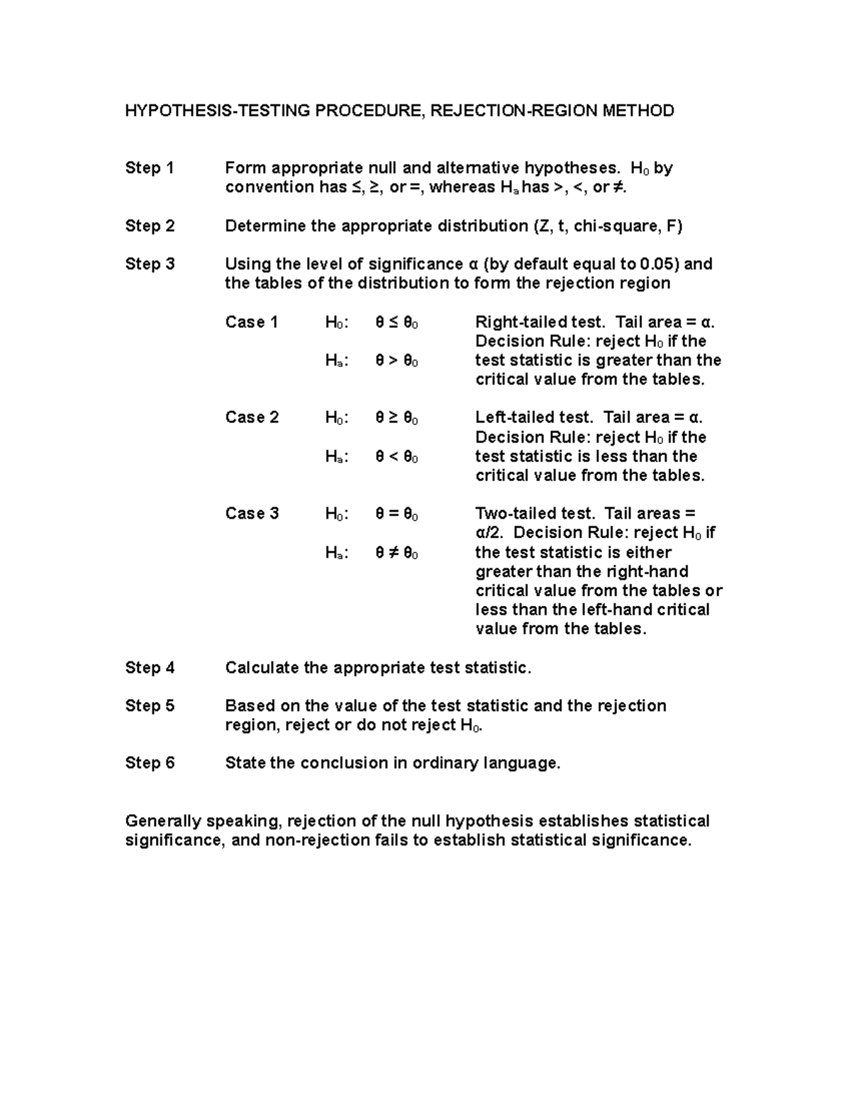 P Value Questions