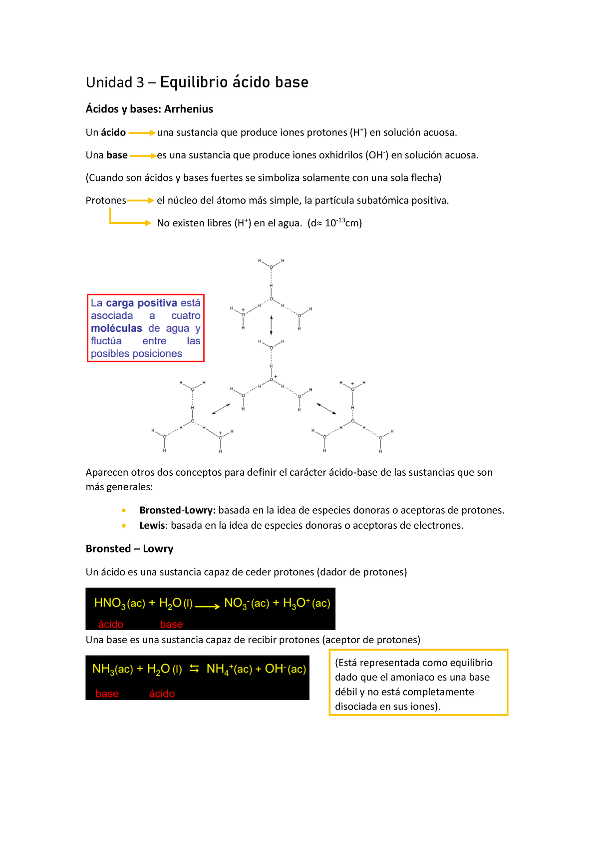 Unidad 3 - Equiibrio Acido Base - Unidad 3 – Equilibrio ·cido Base ...