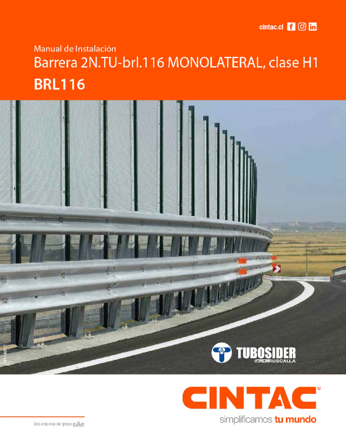 Manual tubosider V2 Dise o Estructural MANUAL DE INSTALACI N Ref 