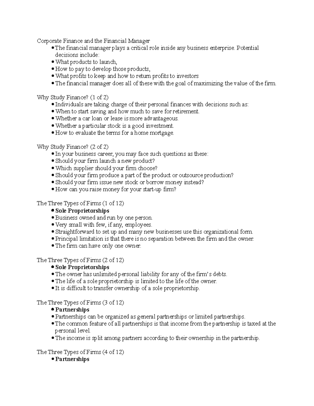 corporate-finance-and-the-financial-manager-potential-decisions