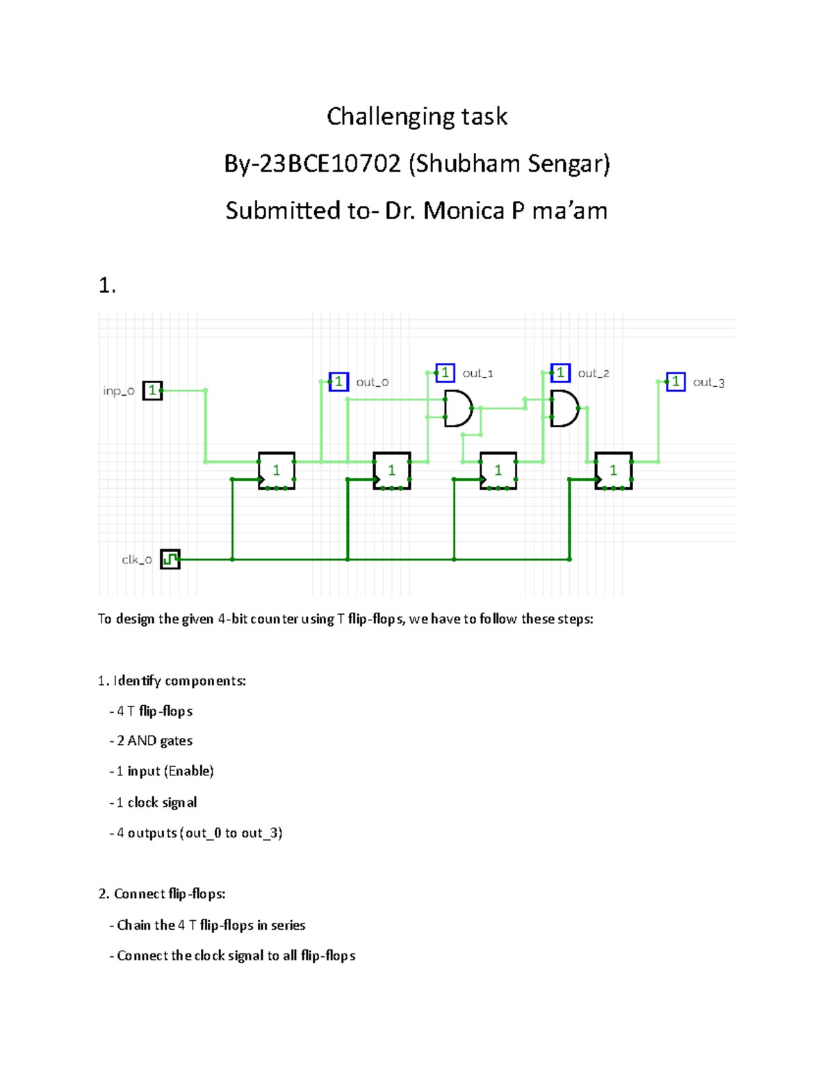 23BCE10702(Challenging Task) - Challenging task By- 2 3BCE10702 ...