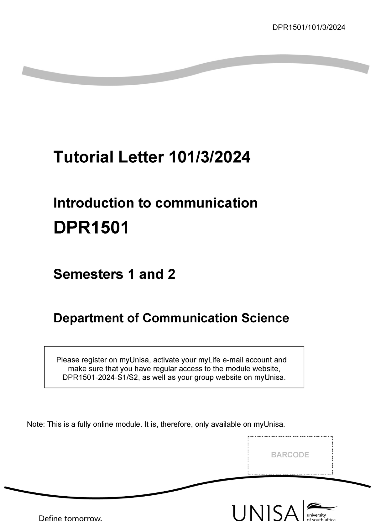 dpr1501 assignment 1 feedback