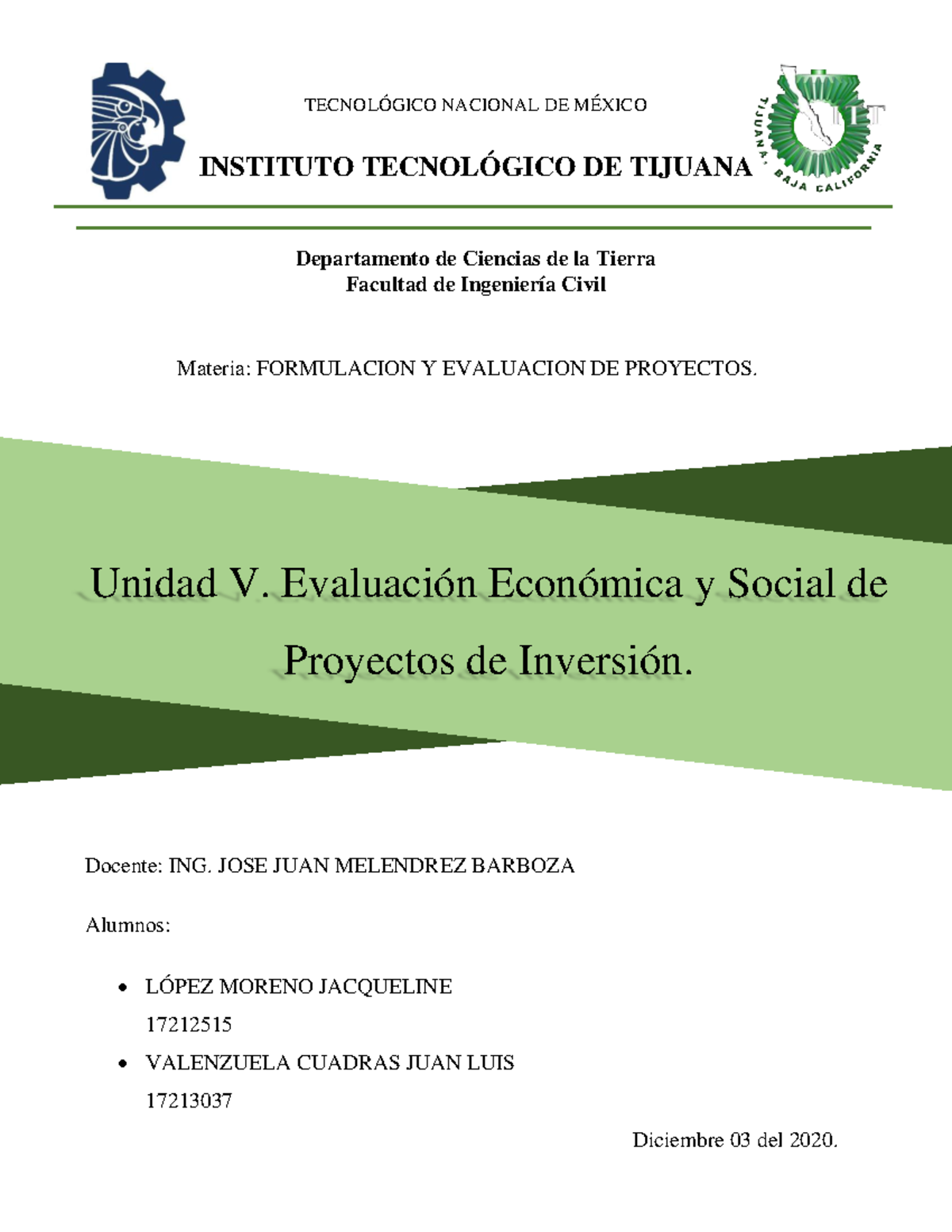 Unidad V. Evaluación Económica Y Social De Proyectos De Inversión ...