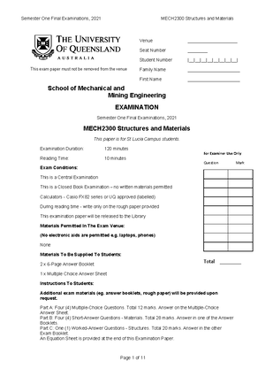 Machine Dynamics 2023 Assignment 3 - Dynamics and Control I MECHENG ...