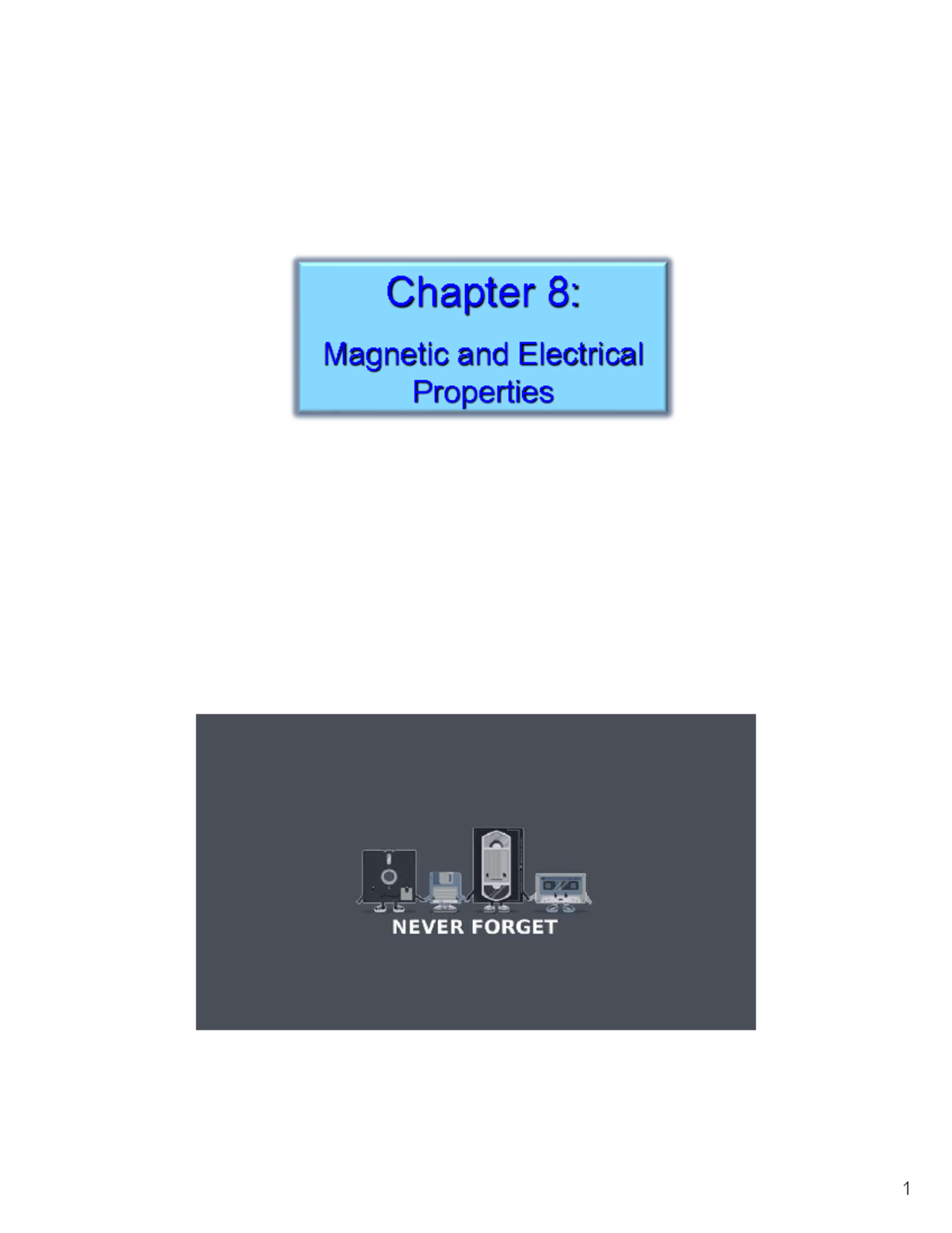 Ch8 solid state lecture notes chapter 8 magnetic and electrical