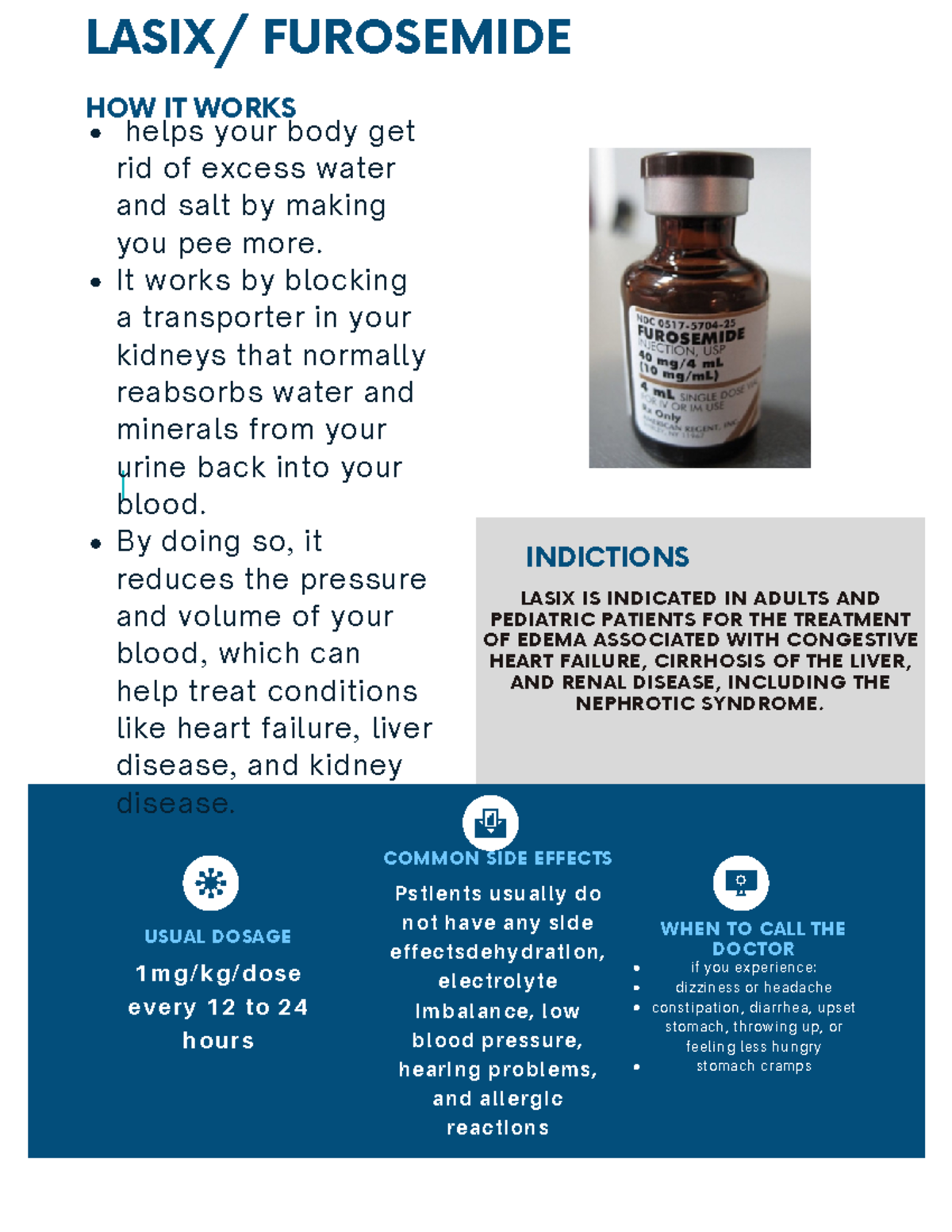 Lasix furosemide - khfdfs - LASIX/ FUROSEMIDE INDICTIONS helps your ...