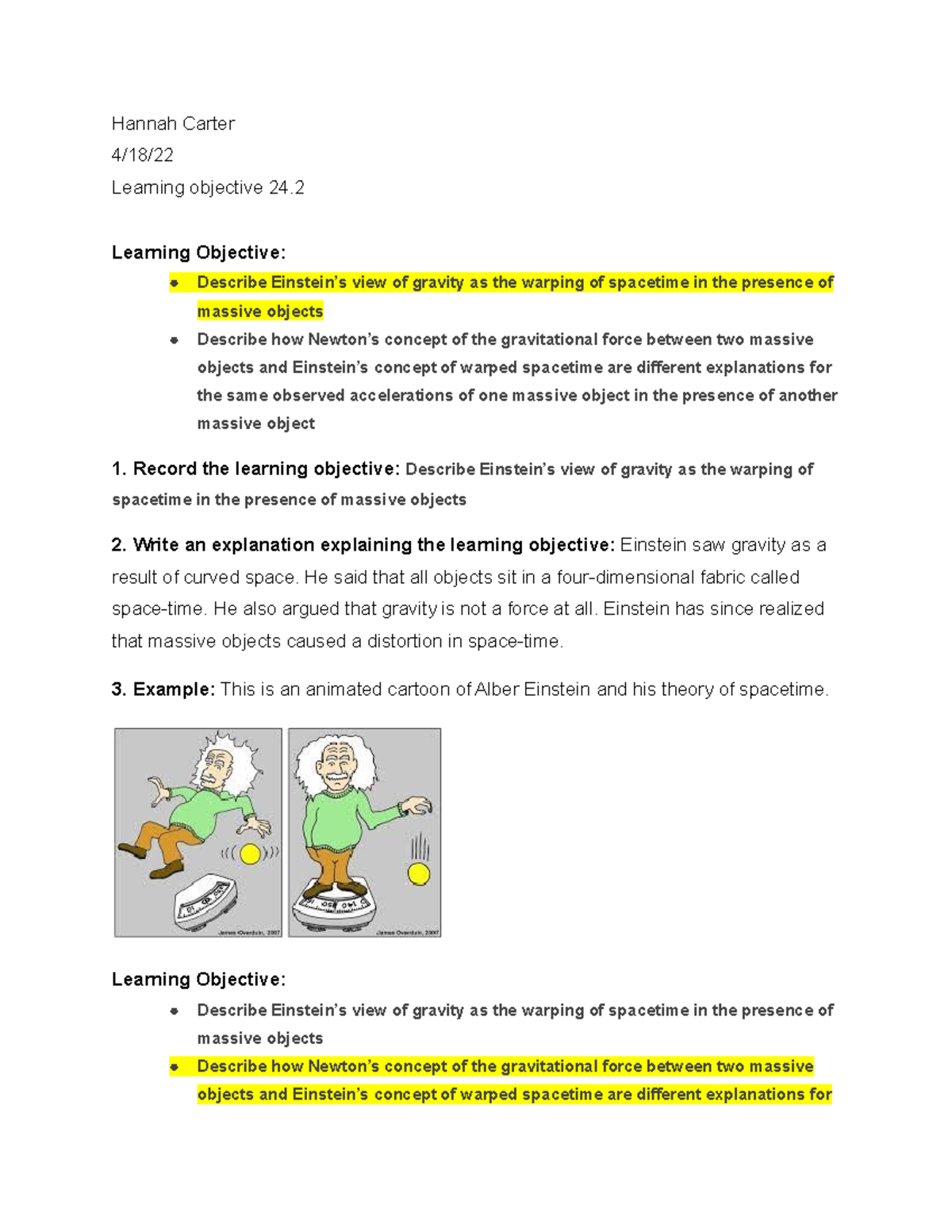 ESS105 Learning Objective 24 Hannah Carter 4 18 Learning Objective   Thumb 1200 1553 