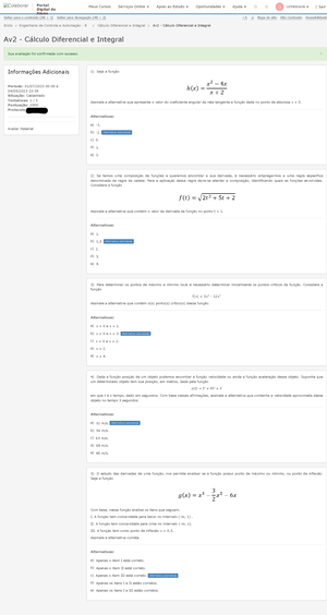Colaborar - Av1 - Cálculo Diferencial E Integral - Colaborar ...