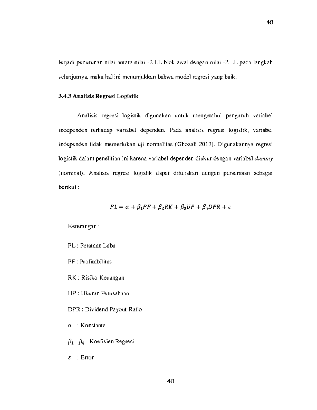 Analisis Faktor- Faktor YANG Mempengaruhi 13 - Terjadi Penurunan Nilai ...