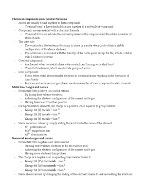 Chem 30a lecture chapter 6 chemical reactions and quantities ...