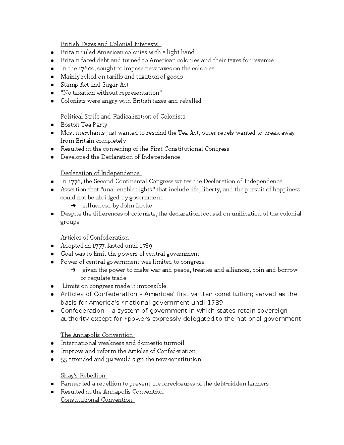GOVT Chap 2 WTP - We The People Thirteenth Edition Chapter 2 Notes ...