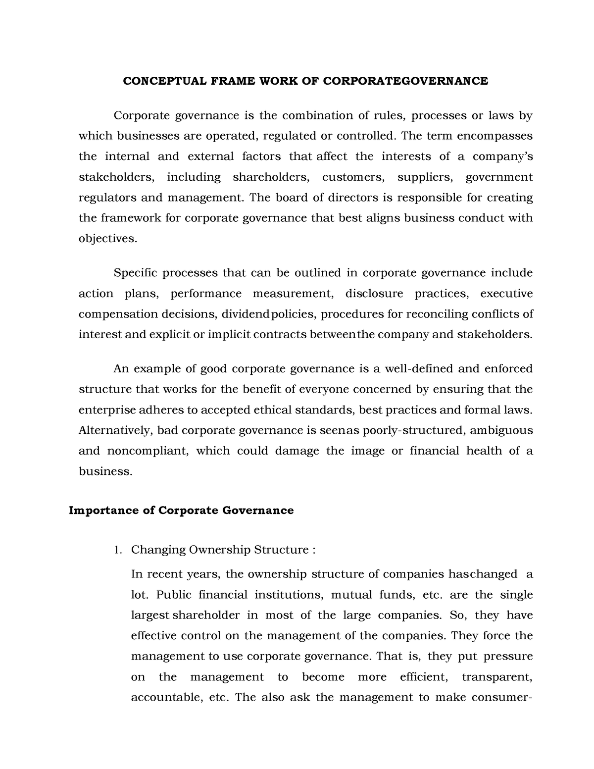 doctoral thesis on corporate governance