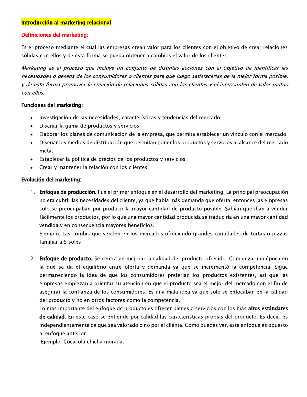 Introducción Al Marketing Relacional Introducción Al Marketing Relacional Definiciones Del 9831