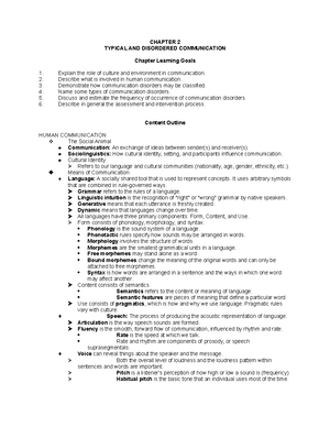 Final exam study guide - Summary Introduction to Communication Science ...