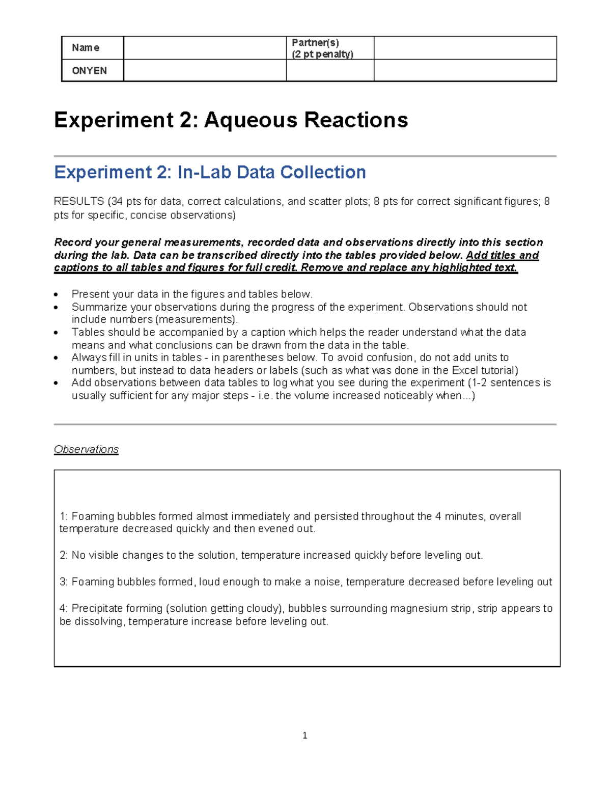 unc-chem-101-exp2-post-lab-assignment-on-aqueous-reactions-part-1