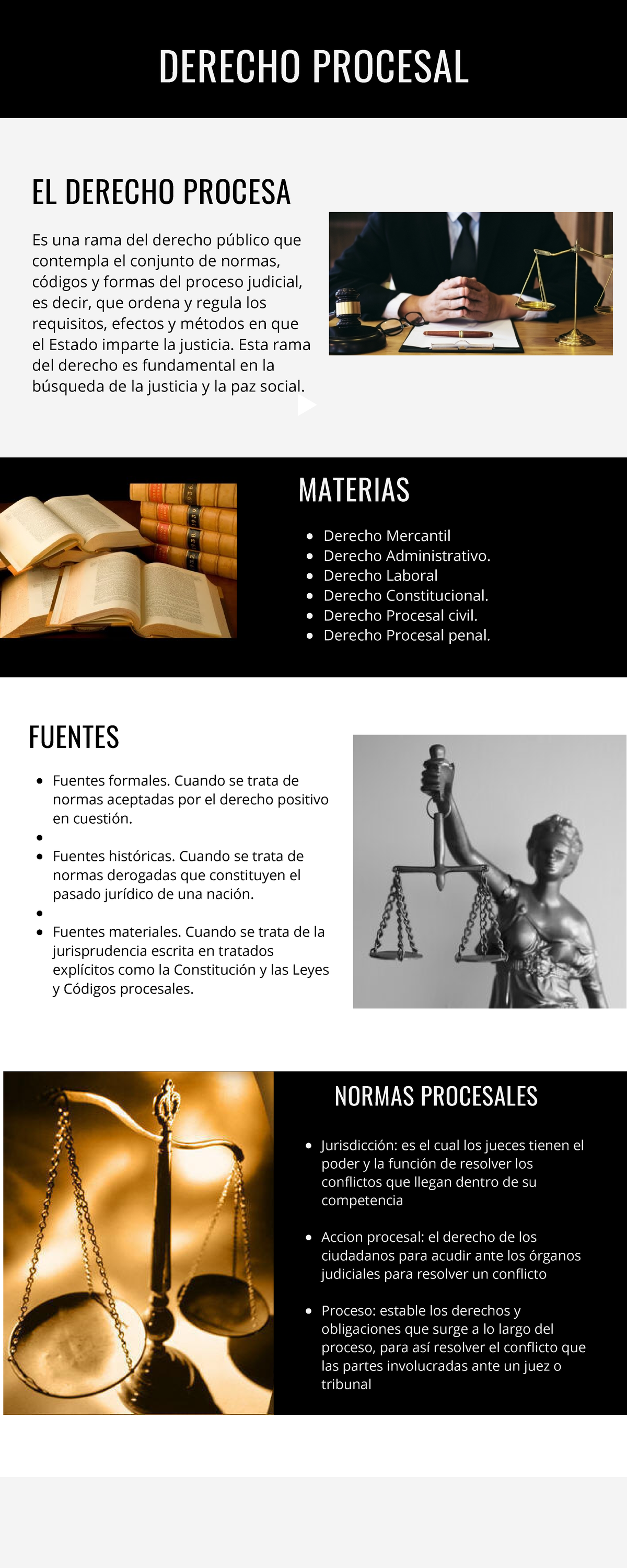 Derecho Procesal - DERECHO PROCESAL EL DERECHO PROCESA Es Una Rama Del ...