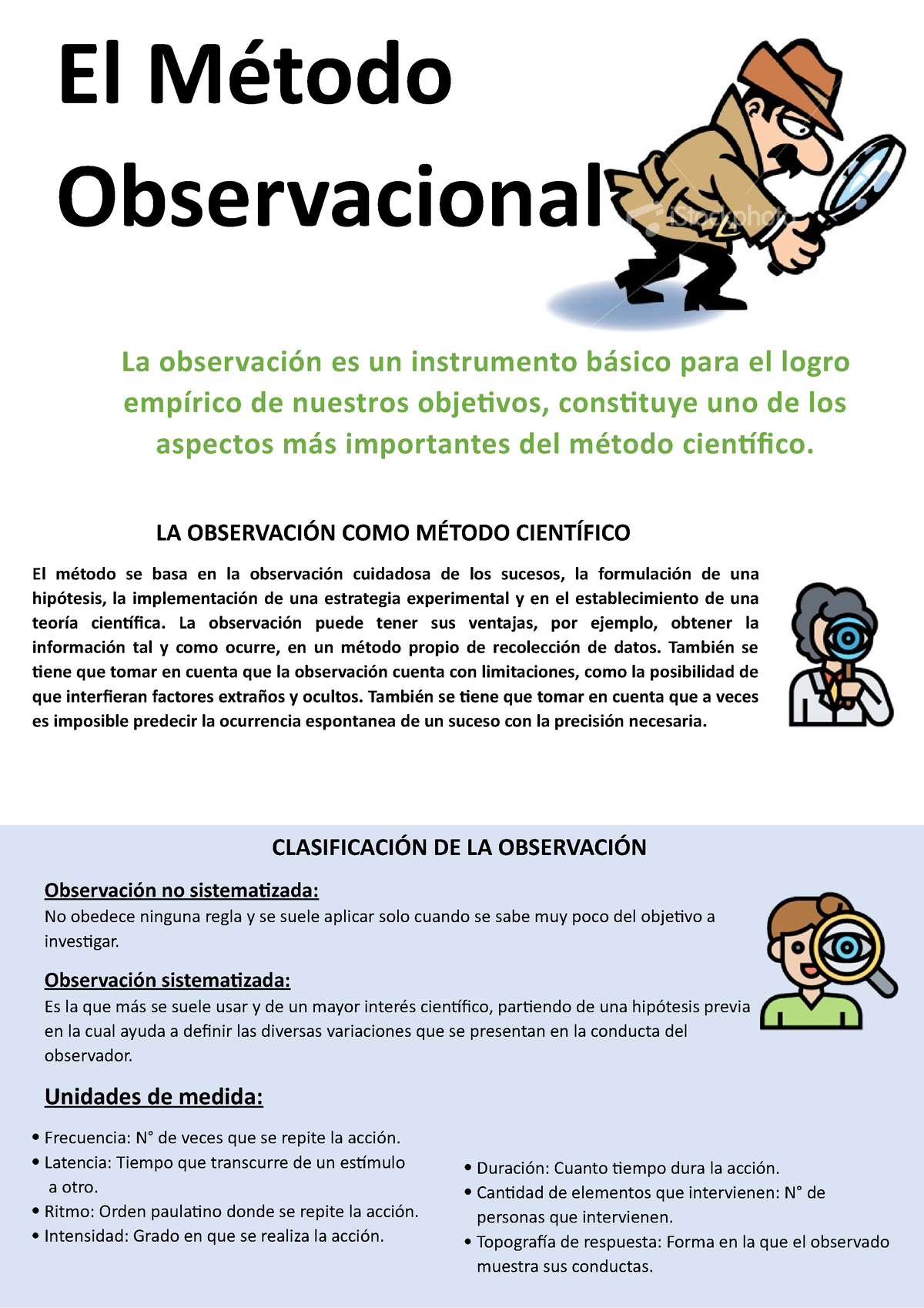 El Método Observacional - El Método Observacional La observación es un ...