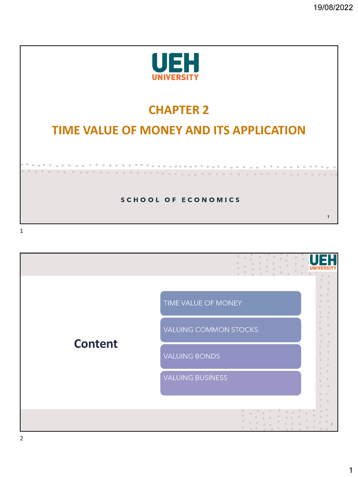 Chapter 2 Time Value Of Money And Its Application Solution - CHAPTER 2 ...