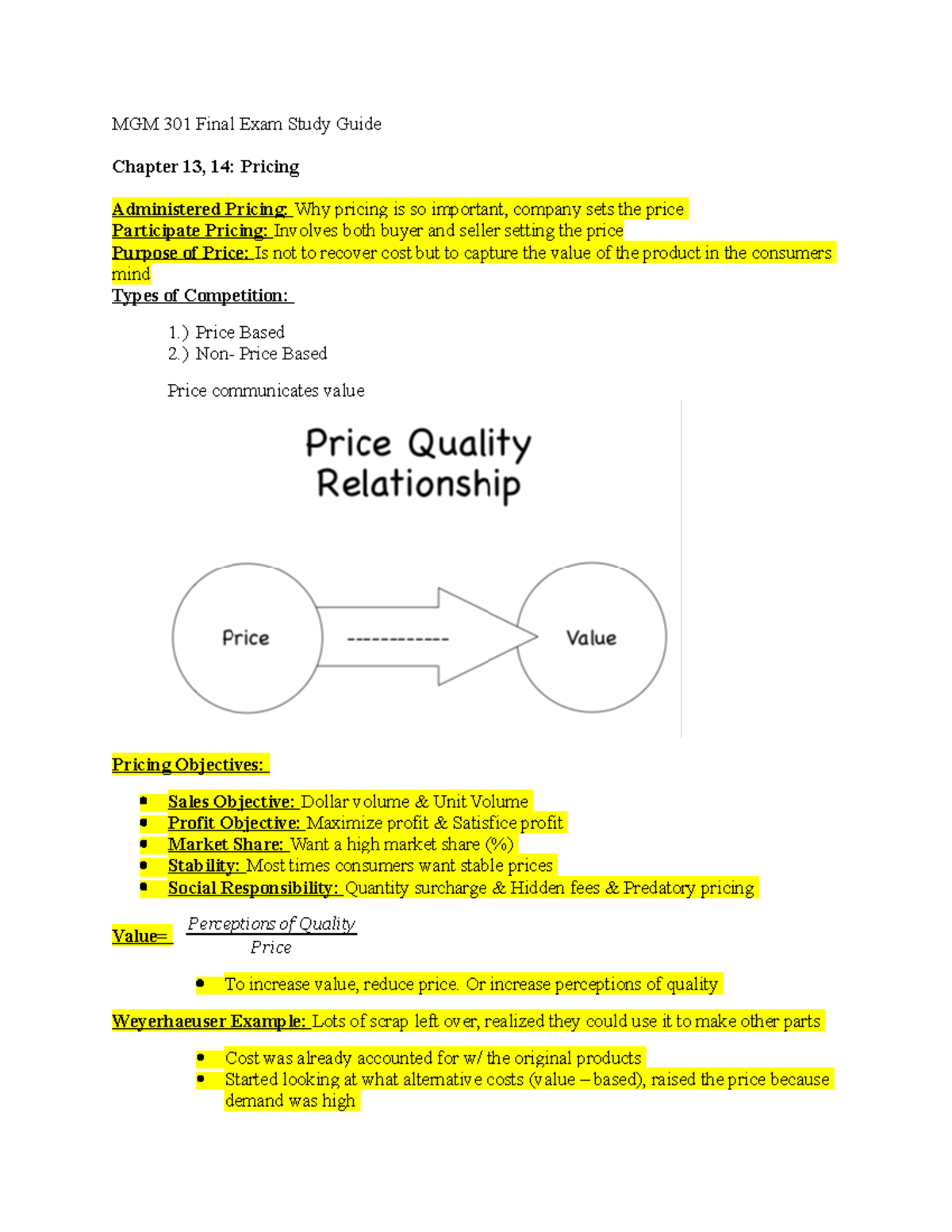 MGM301 Final Study Guide - MGM 301 Final Exam Study Guide Chapter 13 ...