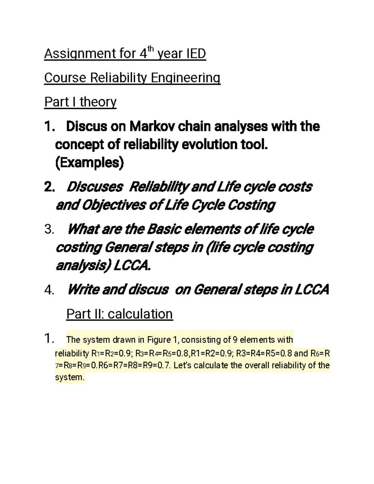 Assignment for 4th year IED - Copy - Assignment for 4thyear IED Course ...