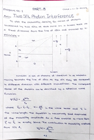 Simple Harmonic Oscillator, Python Program - 一P、 0 00 \ \ 0 \or乁一 A 一 ...