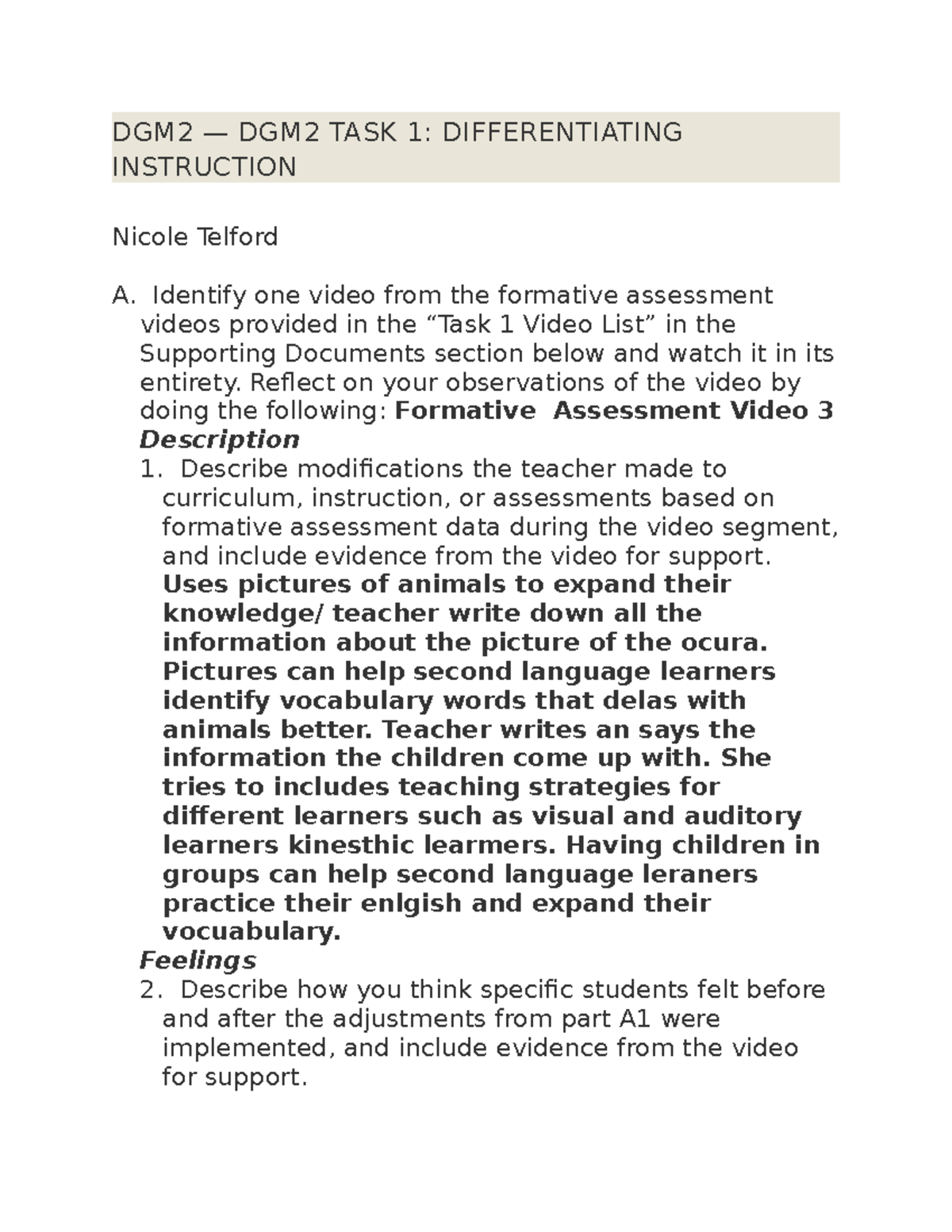 DGM2task - A5 NEED HELP - DGM2 — DGM2 TASK 1: DIFFERENTIATING ...