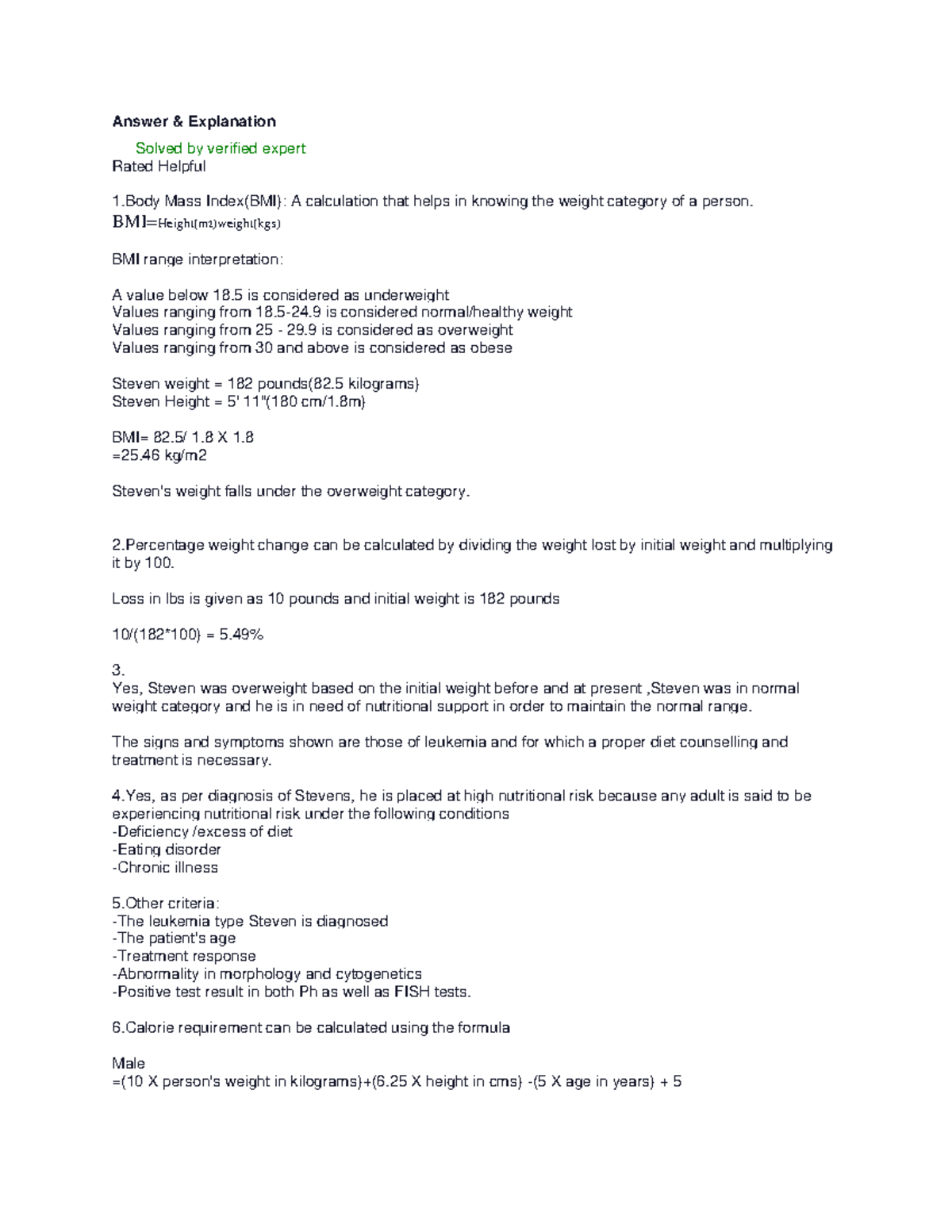 Casestuysteven - case study - Answer & Explanation Solved by verified ...