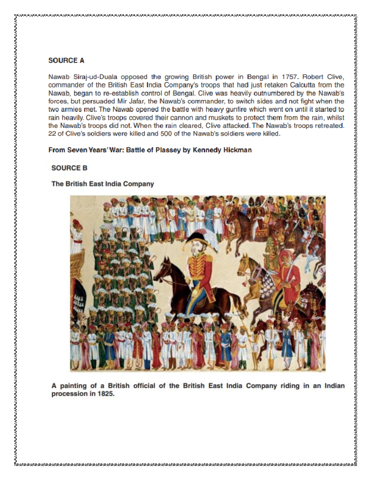 History Paper 1 Section A - Pakistan studies - Studocu