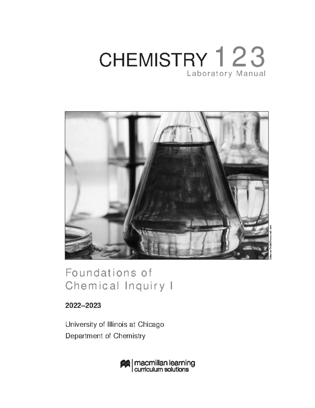 Chem 123 First 2 Weeks - notes - Fo u n d a t i o n s o f Ch e m i c a ...