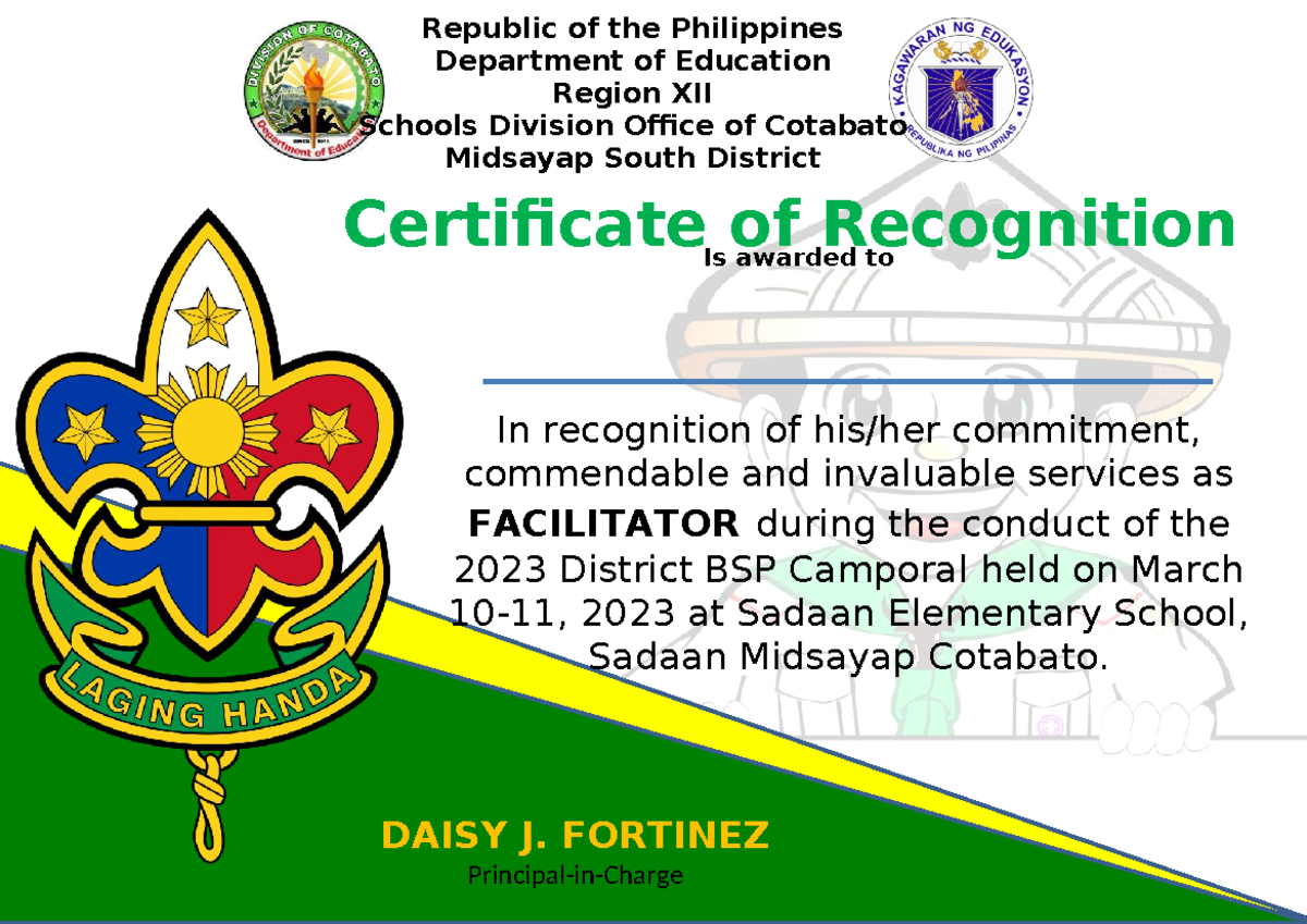 BSP-cert-edit - Boy Scout of the Philippines - Republic of the ...