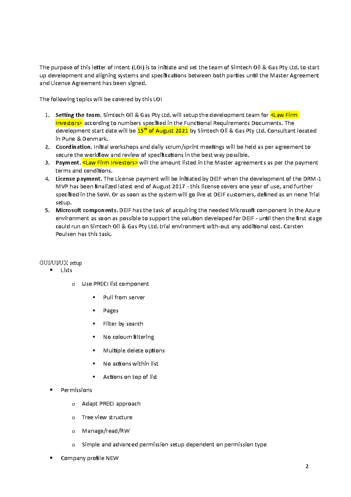 Functional Requirements Documents Samples key elements The purpose of