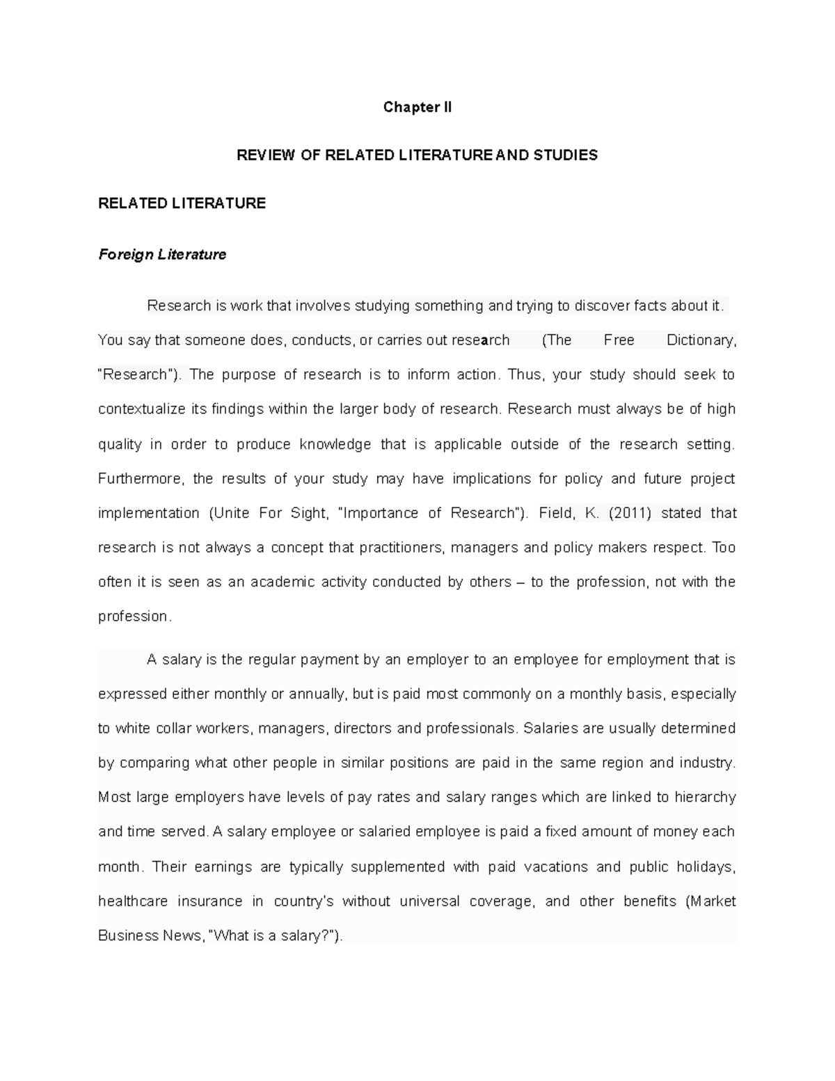 Chapter-II-literature - Chapter II REVIEW OF RELATED LITERATURE AND ...