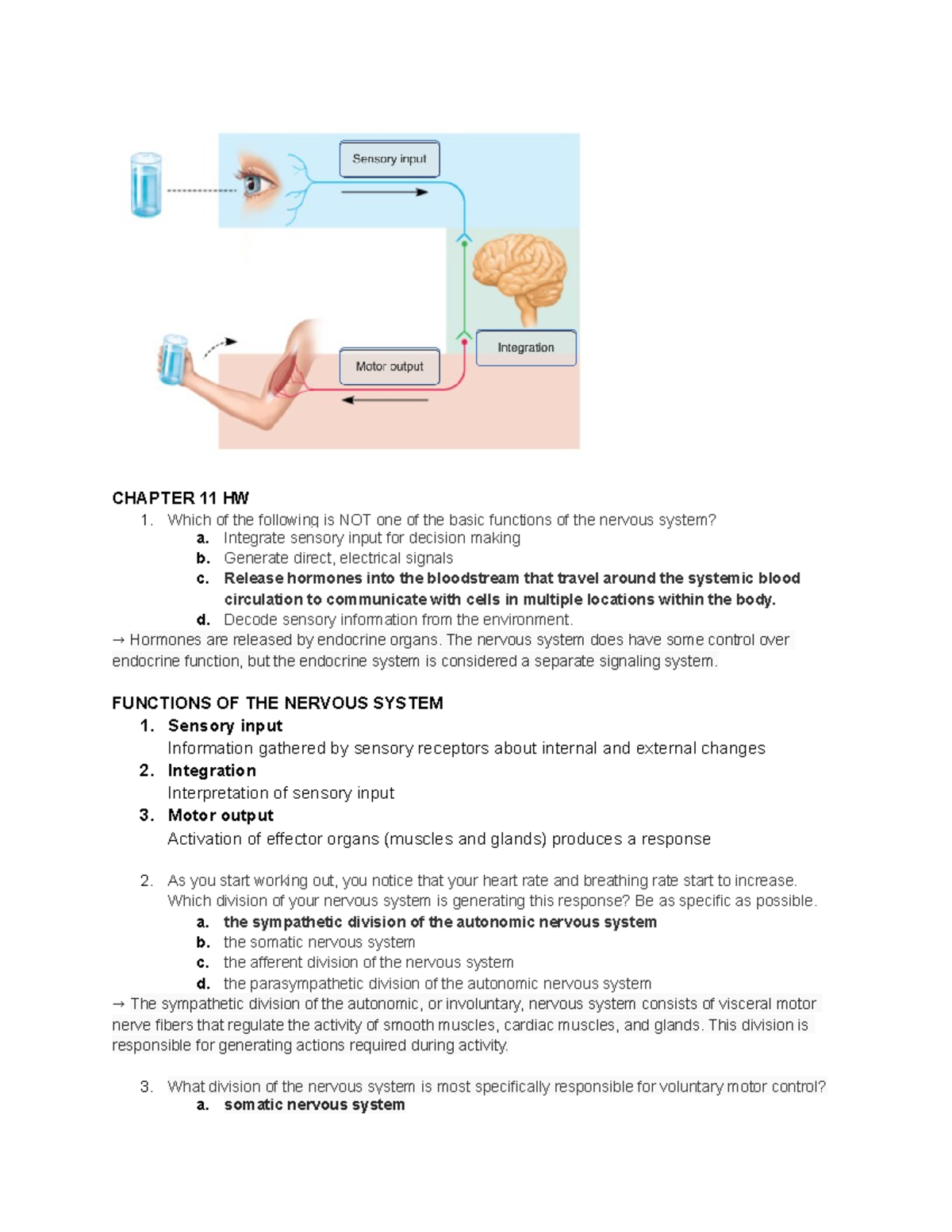 Chapter 11 Pearson Notes - CHAPTER 11 HW Which Of The Following Is NOT ...